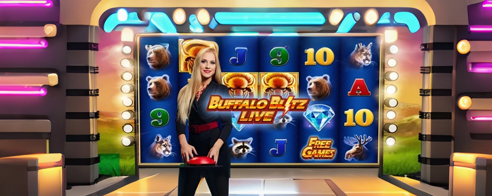 57a game Caça-níqueis Buffalo Blitz ao Vivo